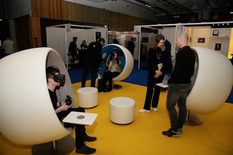 Vue de l'édition 2020 de Museum Connections. © Olivier de Chalvron