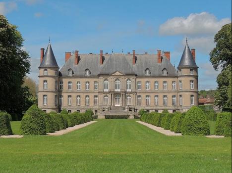 Le Chambord lorrain : le château des Beauvau-Craon, dit château d'Haroué (XVIIIe s.) © Patrick88, Pixabay License