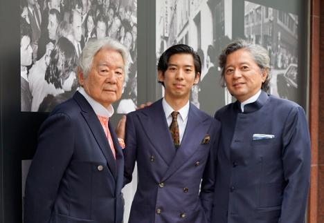 Kiyoshi, Kiyomaru et Tsugu Taménaga. © Galerie Taménaga, 2019