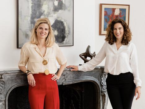 Aude Louis Carvès et Rébecca Sack. © Photo Camille Collin, 2021