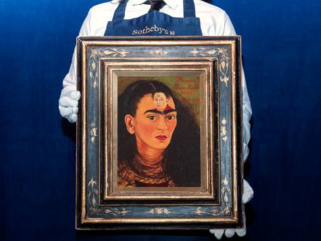 Frida Kahlo (1907-1954), Diego y yo, 1949, huile sur Masonite, 30 x 22,4 cm. © Sotheby's