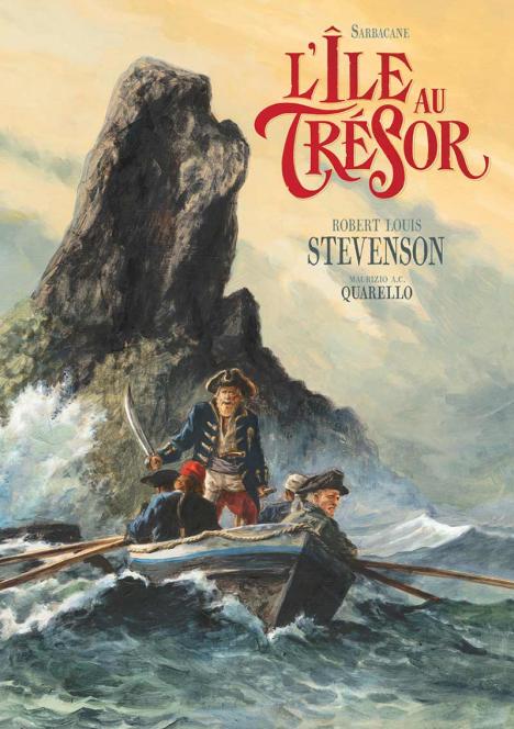 Robert Louis Stevenson, L’Île au trésor, illustré par Maurizio Quarello, Sarbacane