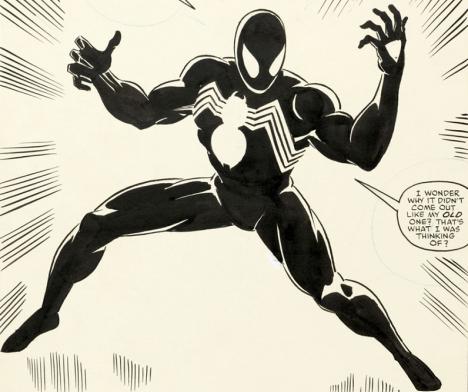 Extrait de la planche de Spiderman de 1984 vendue pour 3,36 millions de dollars. © Heritage Auctions