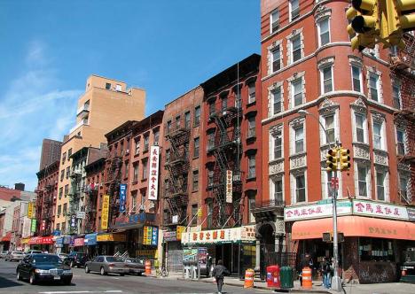 Le quartier de Chinatown à New York. © Norbert Nagel, 2006, CC BY-SA 3.0