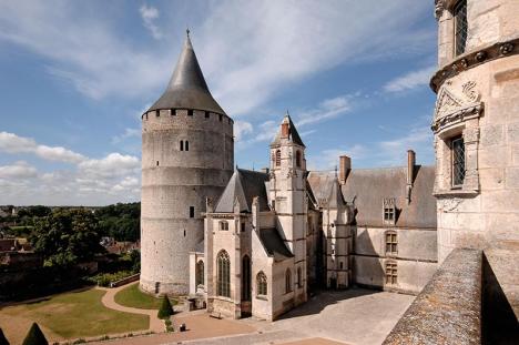 Le château de Châteaudun dans l'Eure-et-Loir. © Philippe Berthé / CMN