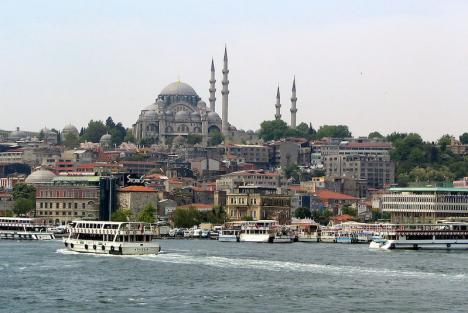 Mosquée de Süleymaniye à Istanbul. © Burgert Behr, 2012, CC BY-SA 3.0