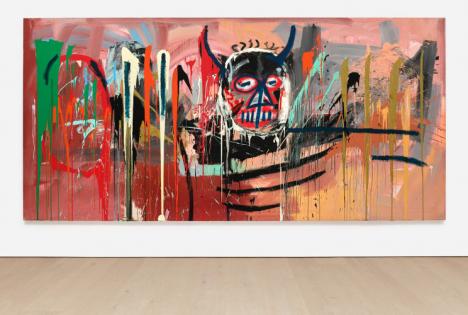 Jean-Michel Basquiat, Untitled, 1982, 240 x 490 cm, huile sur toile © Photo Philips