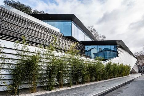 Musée départemental Albert Kahn, nouveau bâtiment conçu par l’architecte Kengo Kuma. © CD92 / Julia Brechler