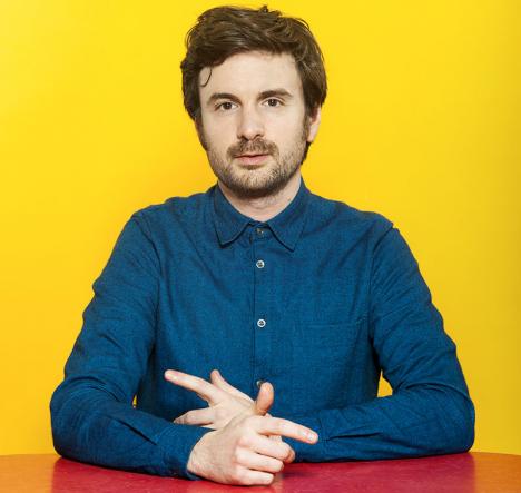 Pierre Charrié, lauréat du prix de la monnaie de la ville de Paris 2022. © Damien Arlettaz