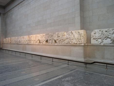Frise du Parthénon au British Museum. © Mujtaba Chohan, CC BY-SA 3.0