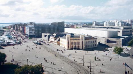 Musée national d'Oslo. © Nasjonalmuseet for kunst, arkitektur og design / Kleihues + Schuwerk / Statsbygg