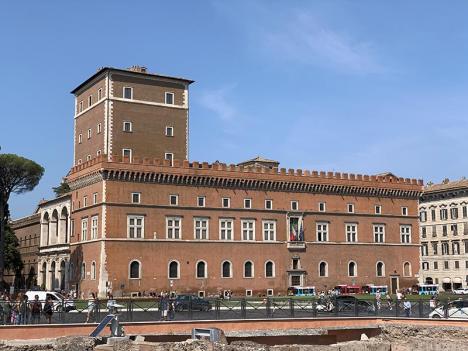 Palazzo Venezia à Rome. © Chabe01, 2021, CC BY-SA 4.0