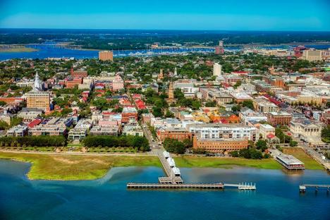 La ville de Charleston en Caroline du Sud, États-Unis. © 1778011, Pixabay License