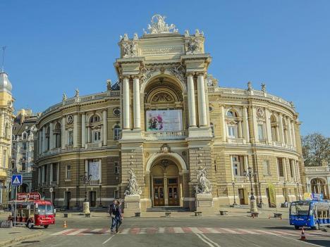Théâtre d'Odessa en Ukraine. © reksik004, Pixabay License