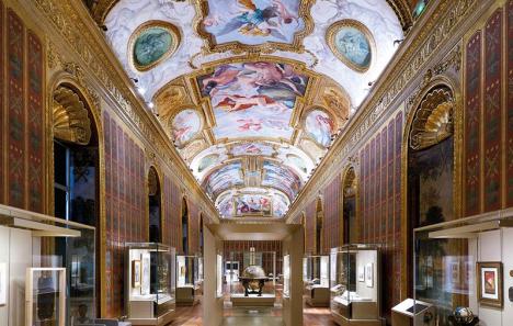 La galerie Mazarin rénovée, bibliothèque nationale de France, site Richelieu, Paris © Guillaume Murat / BnF