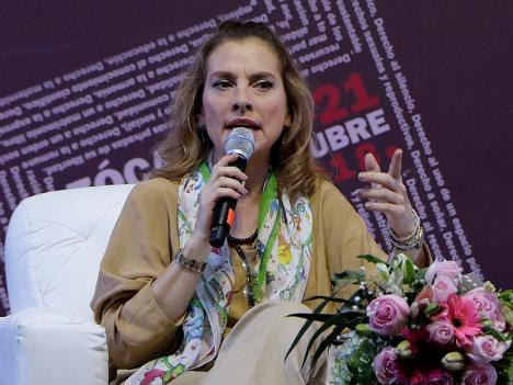 Beatriz Gutiérrez Müller, première dame du Mexique. © Tania Victoria / Secretaría de Cultura CDMX, 2018, CC BY 2.0