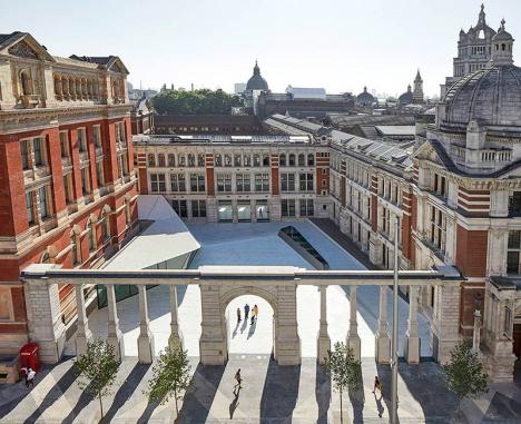L'ex-Cour Sackler du Victoria and Albert Museum. © Hufton+Crow