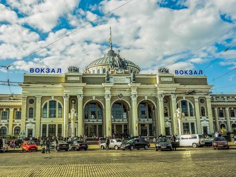 Gare d'Odessa en Ukraine. © Reksik004, Pixabay License