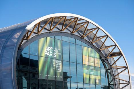 Le Grand Palais Éphémère lors d'Art Paris en avril 2022 © Art Paris