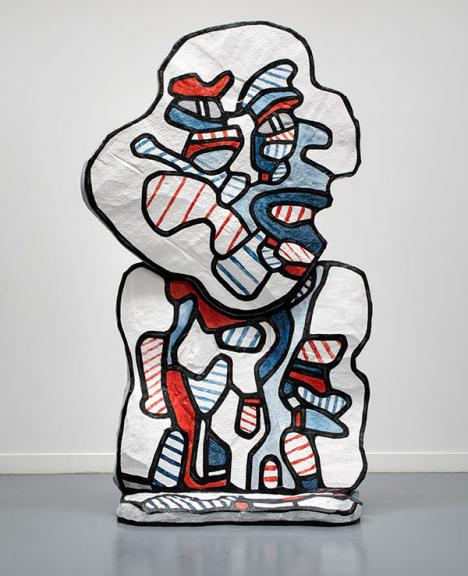 Jean Dubuffet (1901-1985), L'Aléatoire, 1967/68, 300 x 180 x 100 cm, peinture au polyuréthane sur résine époxy. Courtesy Galerie Lelong © Fondation Dubuffet, ADAGP, Paris 2022