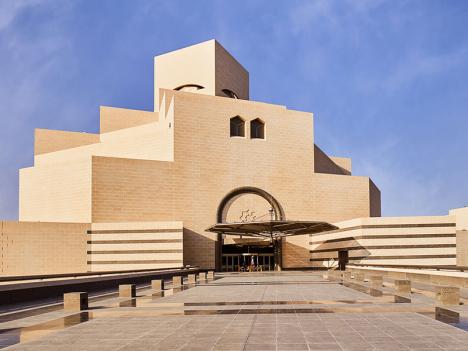 Le Musée d'art islamique du Qatar, conçu par Ieoh Ming Pei et aménagé par Jean-Michel Wilmotte, a été inauguré à Doha en 2008. © Qatar Tourism