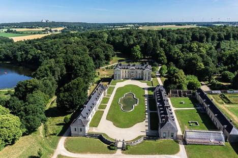 Domaine de Kerguéhennec. © Département du Morbihan / Abdrone