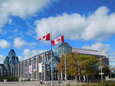 Le Musée des beaux-arts du Canada à Ottawa. © Jean Gagnon, 2016, CC BY-SA 4.0