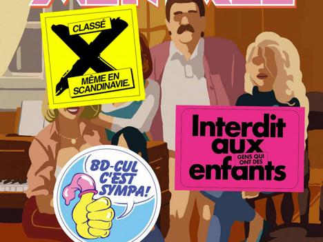 Bastien Vivès, La Décharge mentale (2018), Les Requins Marteaux (collection BD Cul)