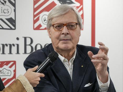 Vittorio Sgarbi en décembre 2022. © Merulana, CC BY-SA 4.0