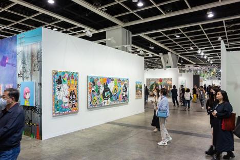 Vue de l'édition 2023 d'Art Basel Hong Kong. Courtesy Art Basel