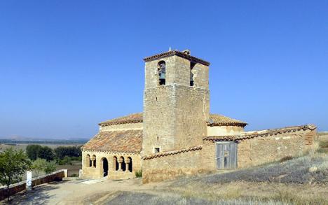 Église romane San Martin d'Aguilera en Espagne. © Rowanwindwhistler, 2009, CC BY-SA 4.0