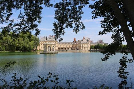 Étang aux carpes du château de Fontainebleau. © Mathilde Hermouet, 2017