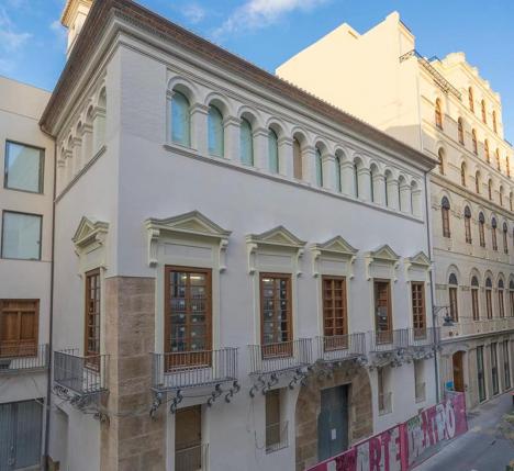 Façade restaurée du Palais Valeriola, qui abritera le futur Centre d'art Hortensia Herrero (CAHH) à Valence en Espagne © Fondation Hortensia Herrero