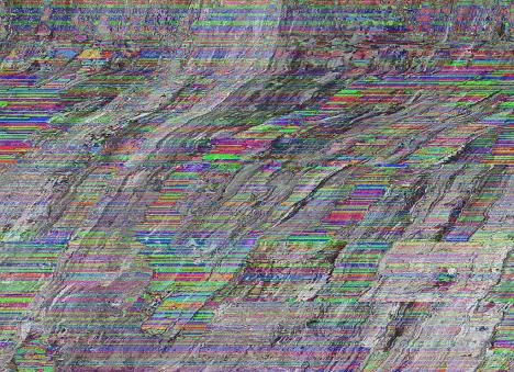 Patrick Amadon, Static Glitch, 2013. Courtesy Sotheby's