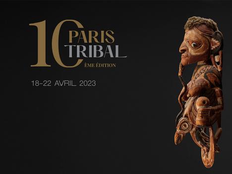 Affiche de l'édition 2023 de Paris Tribal. Courtesy Paris Tribal