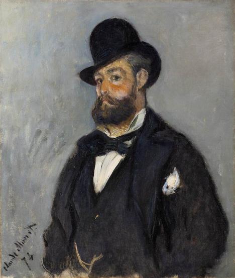 Claude Monet, Portrait de Léon Monet 1874, huile sur toile, 63 x 52 cm, collection particulière. © D.R.