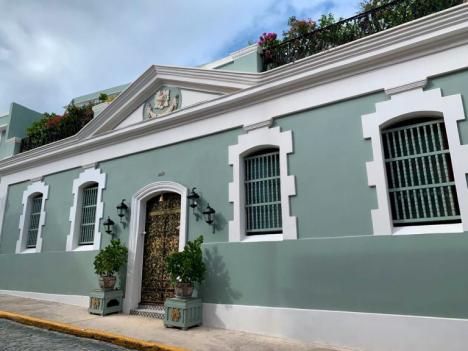 Fondation Michèle Vasarely à Porto Rico. © Fondation Michèle Vasarely