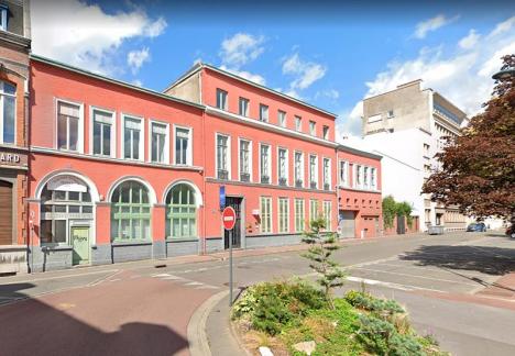Maison de fabricant du 22-24 rue du Château, à Roubaix. © Google street view