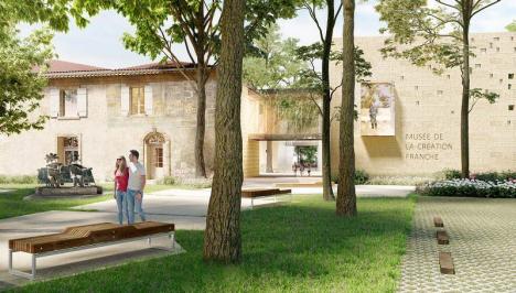 Projet de rénovation et d'extension du Musée de la Création Franche à Bègles. Courtesy Musée de la Création Franche