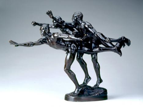 Alfred Boucher (1850-1934), Au But, bronze, 1886. © Musée National du Sport