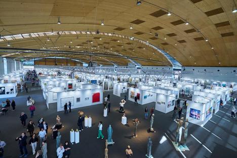 Vue de l'édition 2023 d'Art Karlsruhe. © Art Karlsruhe