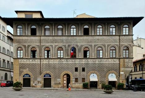 L'Institut Français de Florence installé actuellement dans le Palazzo Lenzi © Ricardalovesmonuments, 2021, CC BY-SA 4.0