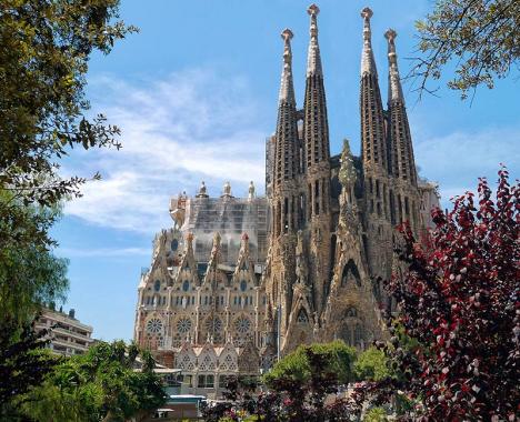 La Sagrada Familia à Barcelone. © Patrice Audet, Pixabay License