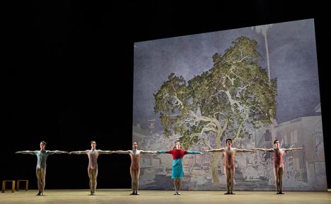 Wayne McGregor, The Dante Project, Ballet, 2021, costumes et décors conçus par Tacita Dean. © 2021 ROH / Photo Andrej Uspenski