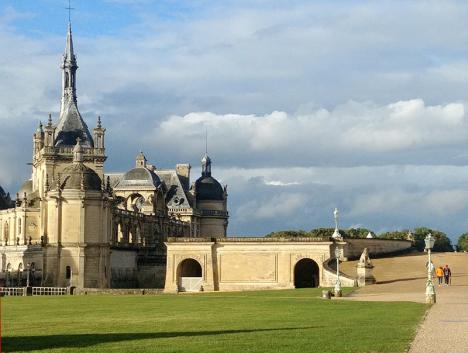 Le Château de Chantilly. © Photo Ludovic Sanejouand pour LeJournaldesArts.fr, 2022