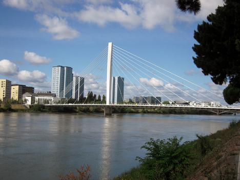 Le pont Éric Tabarly sur la Loire à Nantes. © Patrick Janicek, 2014, CC BY 2.0