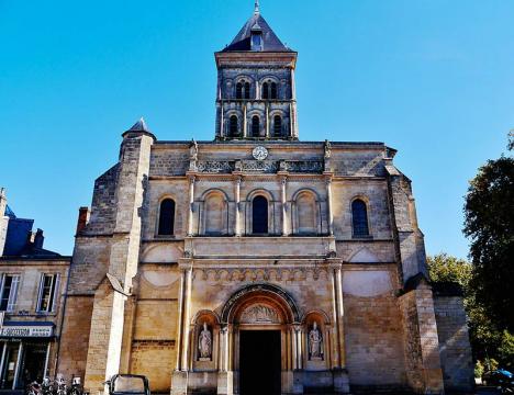 La basilique Saint-Seurin à Bordeaux. © Zairon, 2021, CC BY-SA 4.0