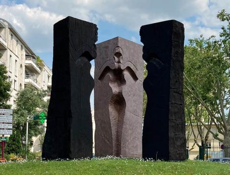 Nicolas Alquin, Solitude, monument aux esclaves résistants, 2007, Bagneux - photo N.N. - CC BY-SA 4.0