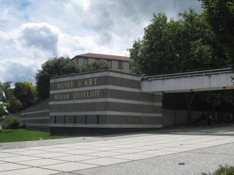 Entrée du Musée d'art Roger-Quilliot à Clermont-Ferrand. © Sylenius, 2011, CC BY-SA 3.0