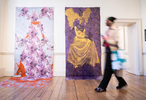 Edition 2022 de la foire 1-54 à Londres. © Jim Winslet